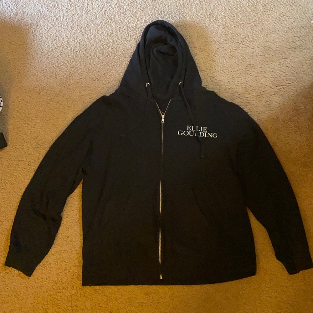 Ellie Goulding Sweatshirt “Keep on Dancing” Zip Up Hoodie Large